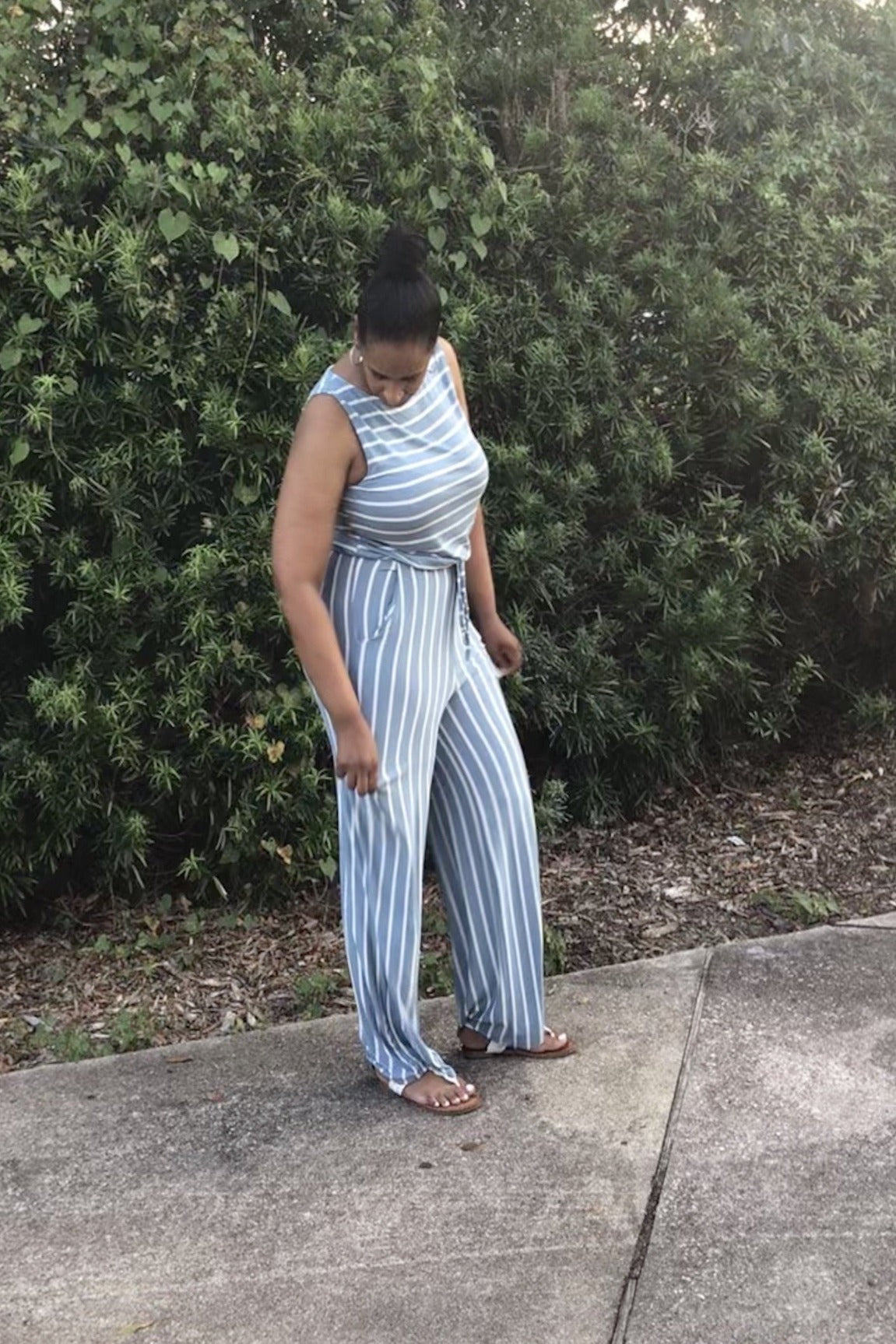 Stripe Me Jumpsuit