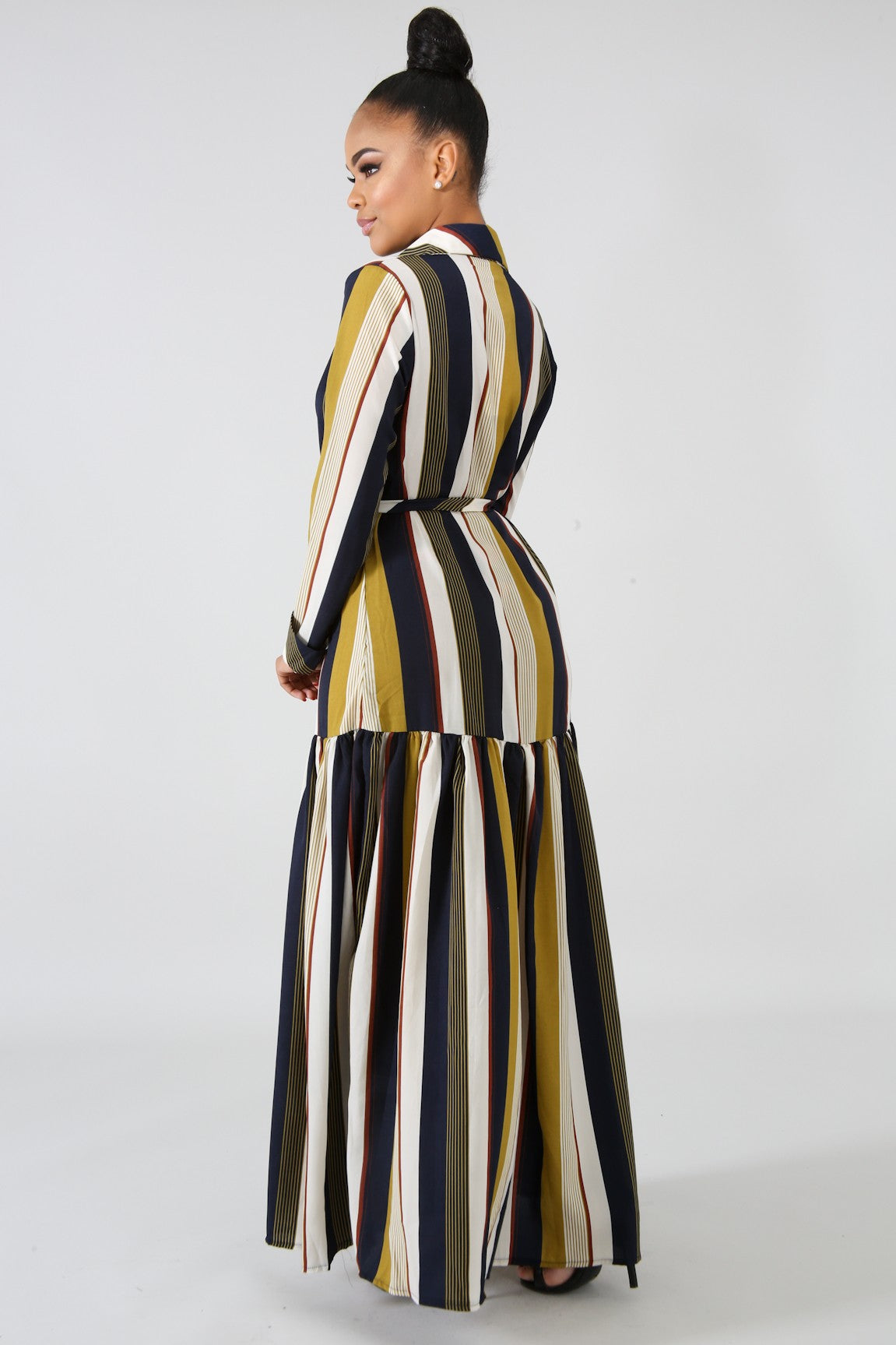 Kalpana Striped Maxi Dress