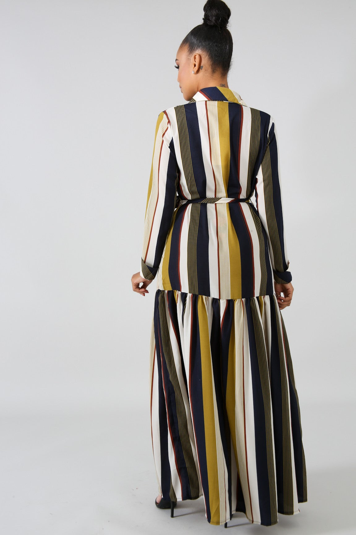 Kalpana Striped Maxi Dress
